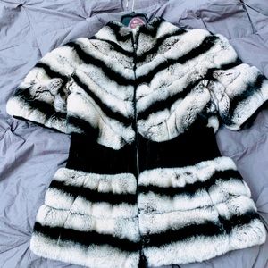 Shaved Beaver Fur Vest size L